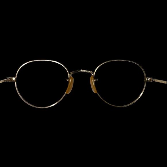 1920s 12K Gold Filled Art Deco Round Eyeglass Frames Ful-Vue Vintage 40-18-145 - Picture 12 of 12